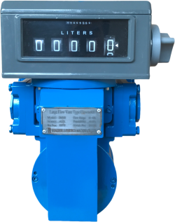 Blowmeter vane-typemeter: 